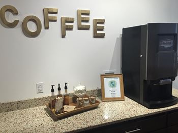 Gourmet coffee bar